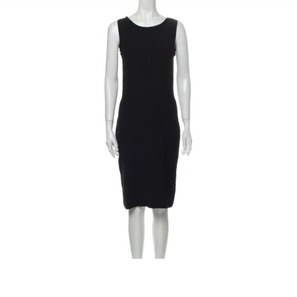 GUCCI Scoop Neck Knee-Length Dress Size: M